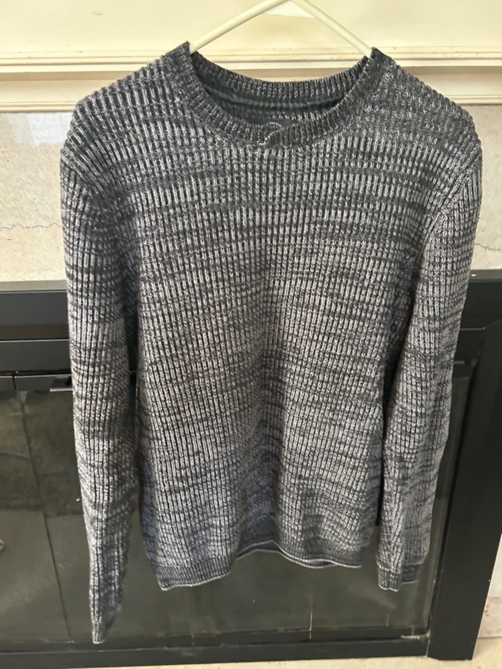 Joseph Abboud Marled Gray Crewneck Sweater